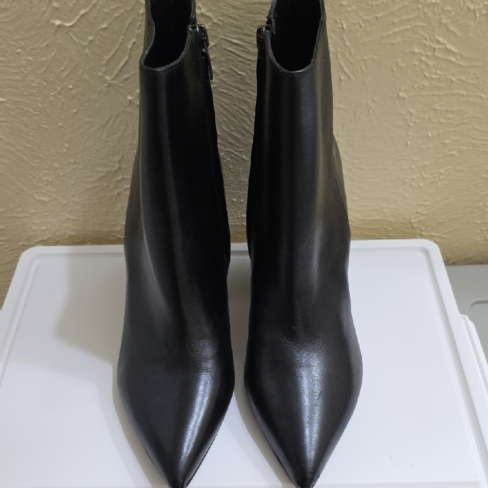 Nine West Black Gaba Ankle Boots